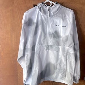 Champion wind breaker hoodie